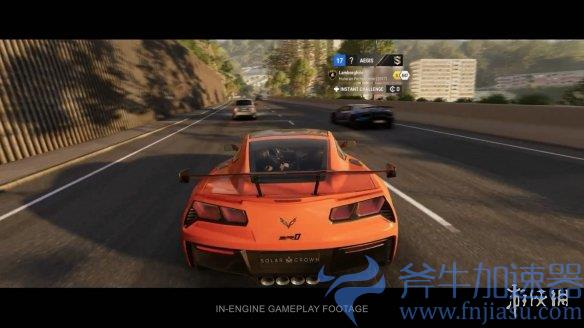 自由驰骋香港岛！《无限试驾：太阳王冠》公布新预告，斧牛加速器助力畅玩在线模式