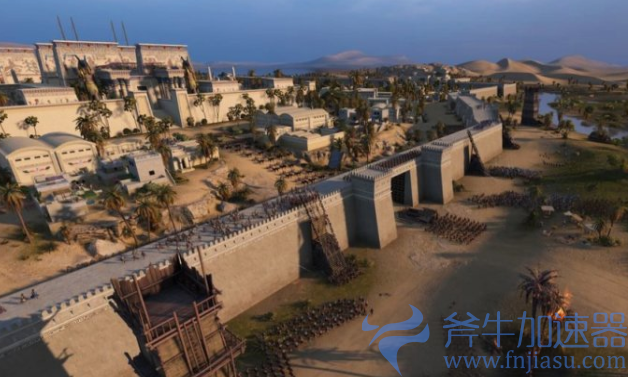 《全面战争：法老》将于十月登陆PC平台！斧牛加速器稳定不掉线。